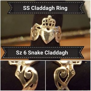Sterling Silver Claddagh Ring